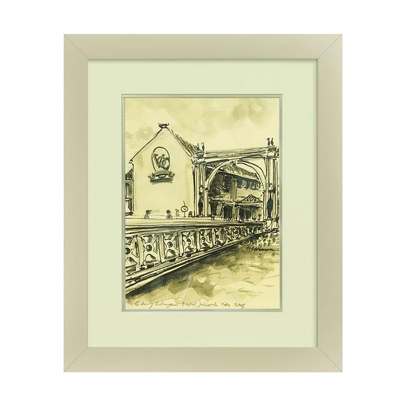 Jual Nestudio Gedung Galangan Kapal Jakarta Wall Art Painting