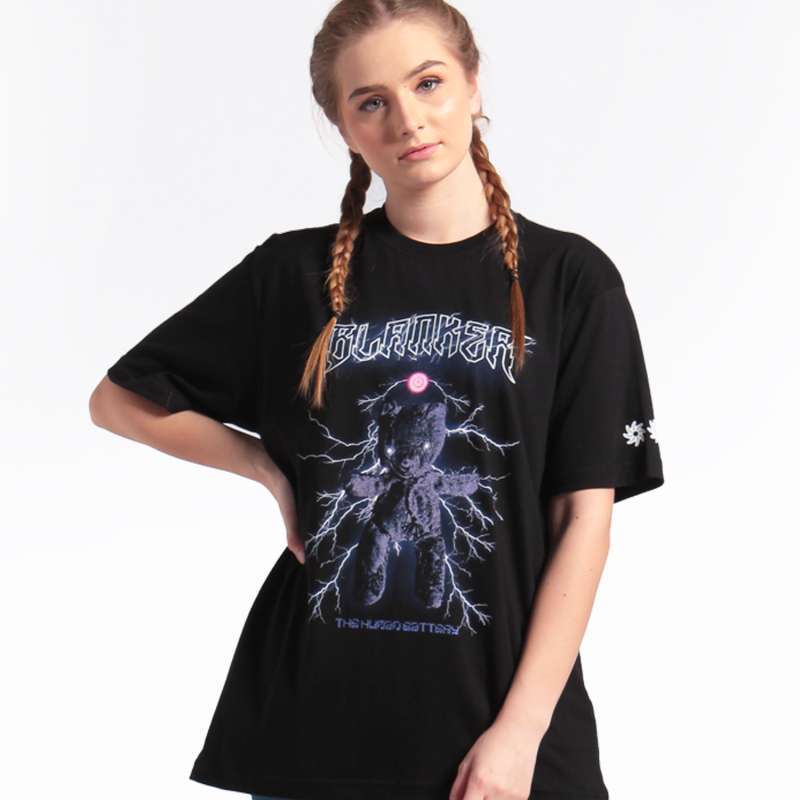 Promo Blanker T-Shirt Lighting Bear 