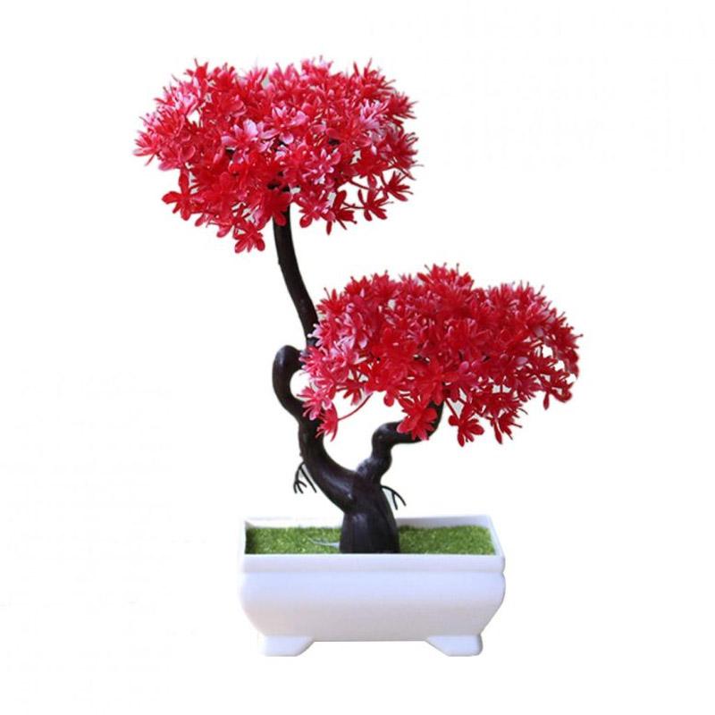 Jual Bluelans Tree Bonsai Fake Potted Ornament Artificial Plant Online September 2020 Blibli Com