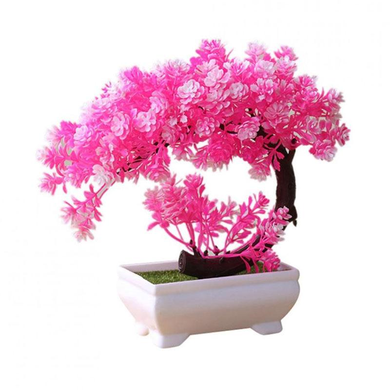 Jual Bluelans Simulation Fake Potted Bonsai Tree Artificial Plant Desk Ornament Home Decor Online November 2020 Blibli