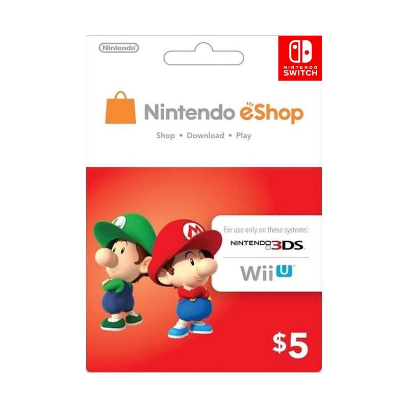 Nintendo EShop Digital Voucher Code USD 5
