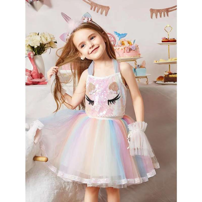 Promo Dress Unicorn Tutu / Dress Sequin 