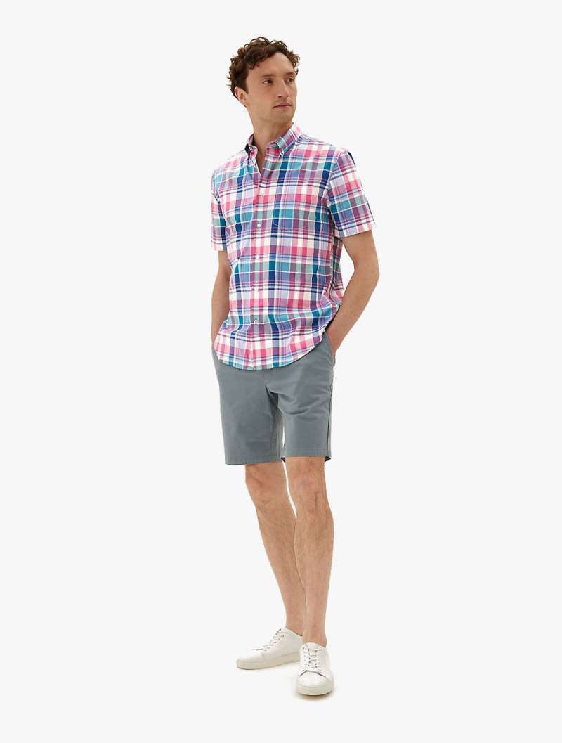Pure Cotton Checked Shirt 