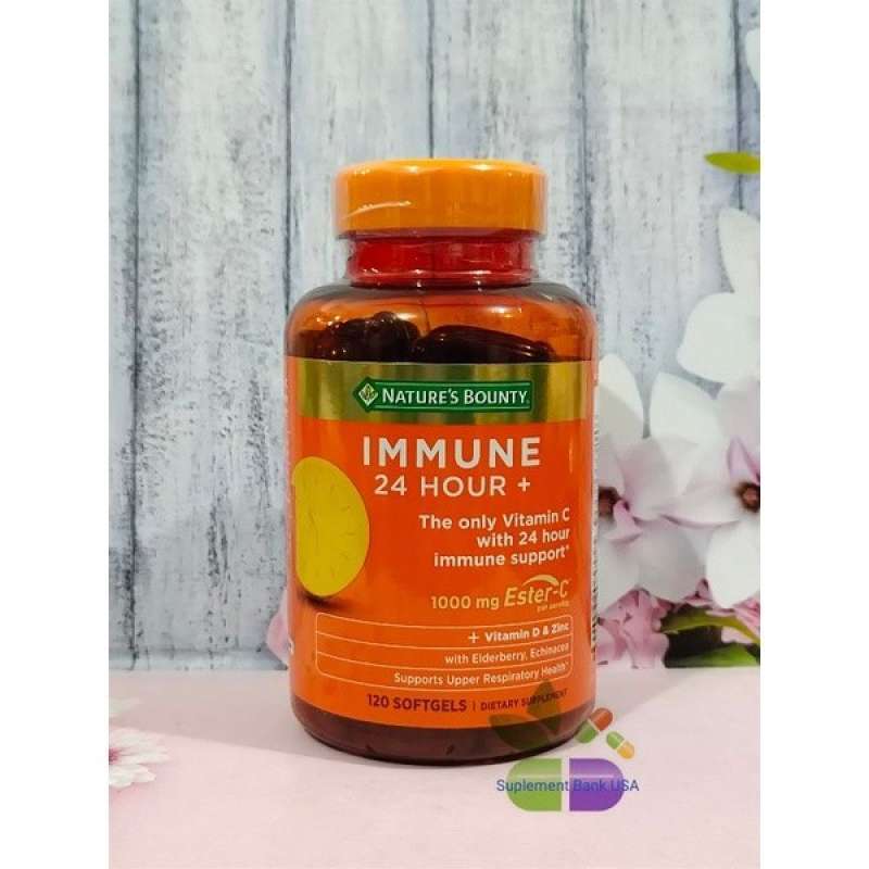 Promo Nature's Bounty Immune 24 hour vitamin C 1000mg+D3 ...