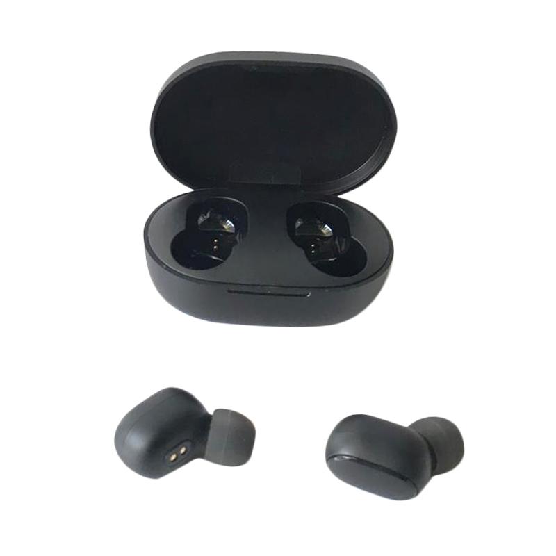 Jual Xiaomi Redmi Airdots Tws True Headset Wireless Black Original Bluetooth 5 0 Online November 2020 Blibli Com
