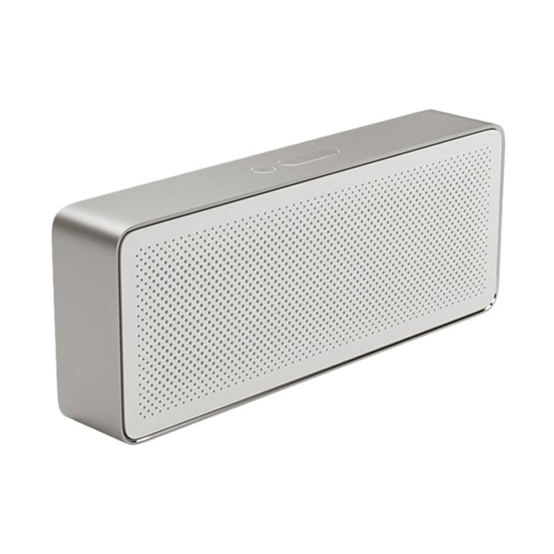 Jual Xiaomi Mi Square Box 2 Stereo Gen 2 Bluetooth Speaker Portable Original Bluetooth 4 2 Aux Port Mic Hd Sound Quality 10hours Play Music Online Februari 2021 Blibli