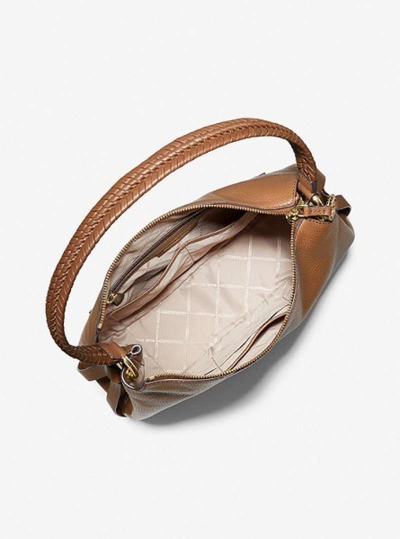 michael kors grand large logo shoulder bag