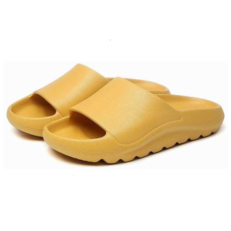 Hamlin Coots Sandal Rumah Unisex Anti-Slip Slippers Light Comportable  Material EVA Soft ORIGINAL Yellow