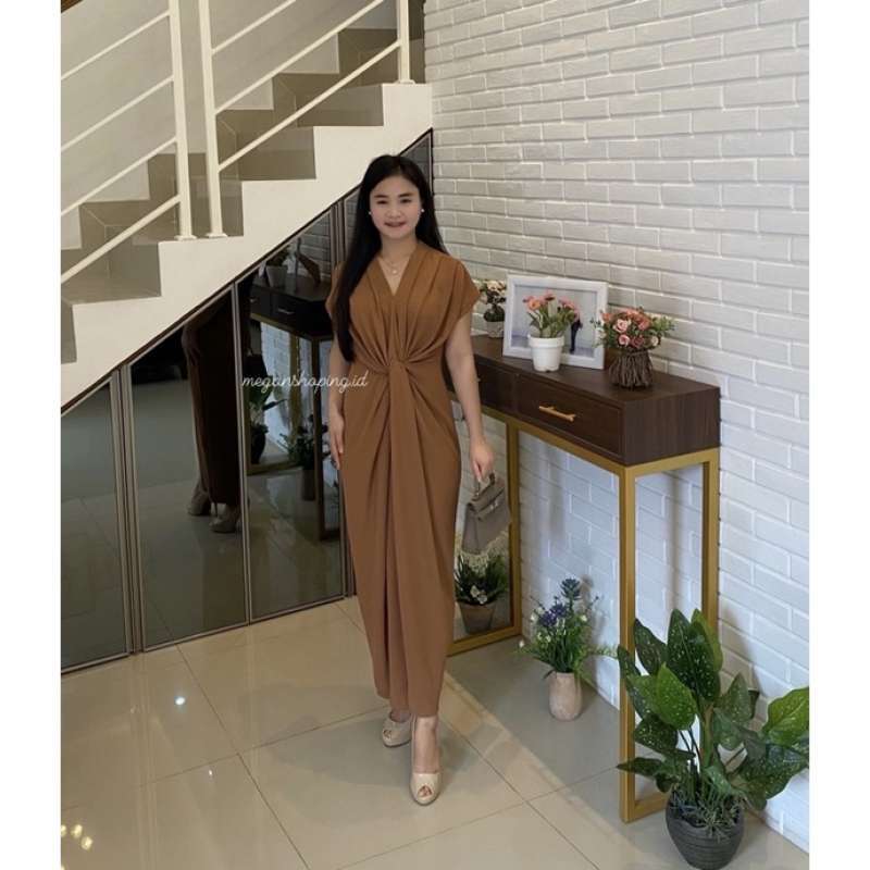 Jual Mila Dress Casual Dress Long Dress 