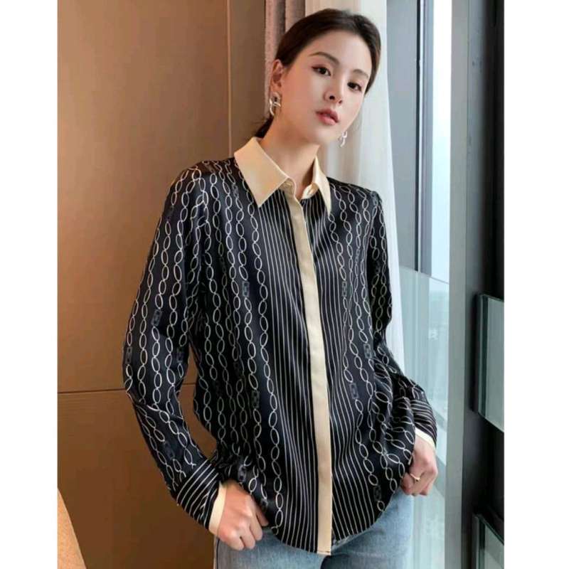 Baju kemeja casual clearance