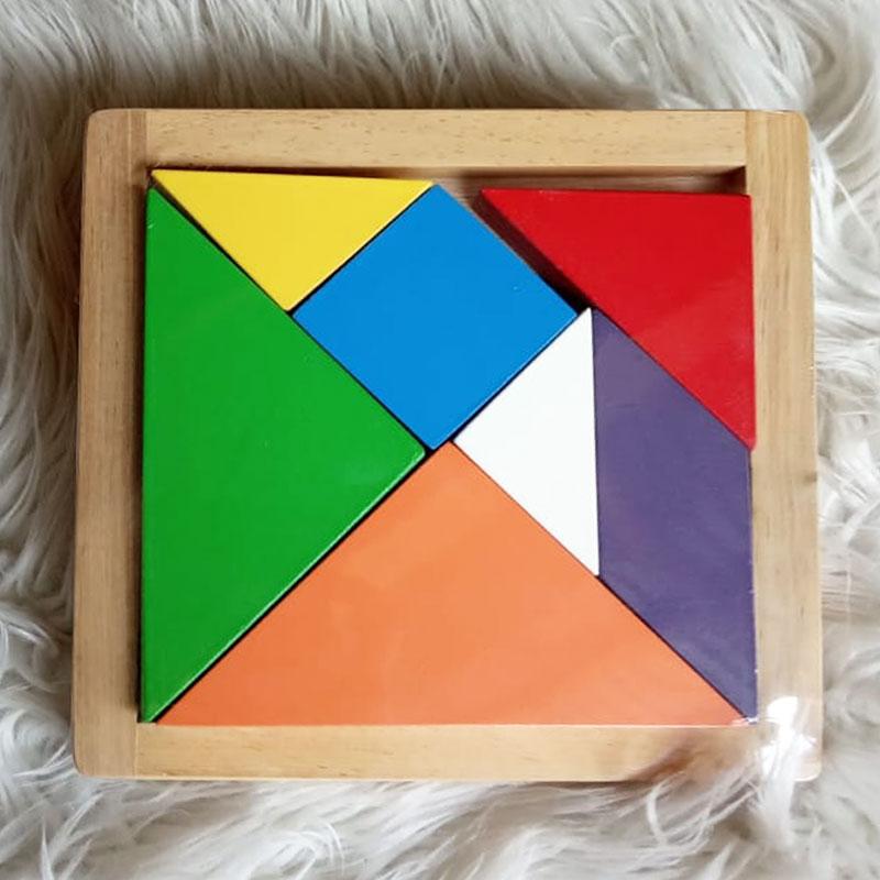 Jual Omocha T 18 Tangram Mainan Kayu Online Oktober 2020 Blibli Com