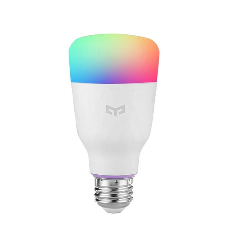 xiaomi yeelight versi 2 smart led bulb adjustable colorful 800 lumens lamp 10w lampu led e27 wifi remote control