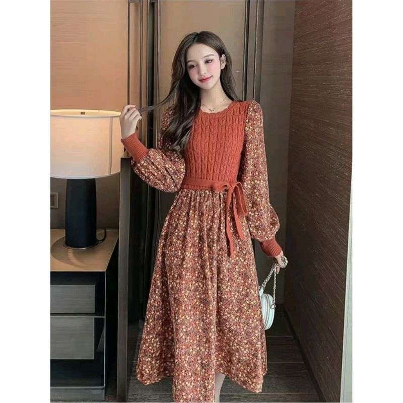 Korean store long dress