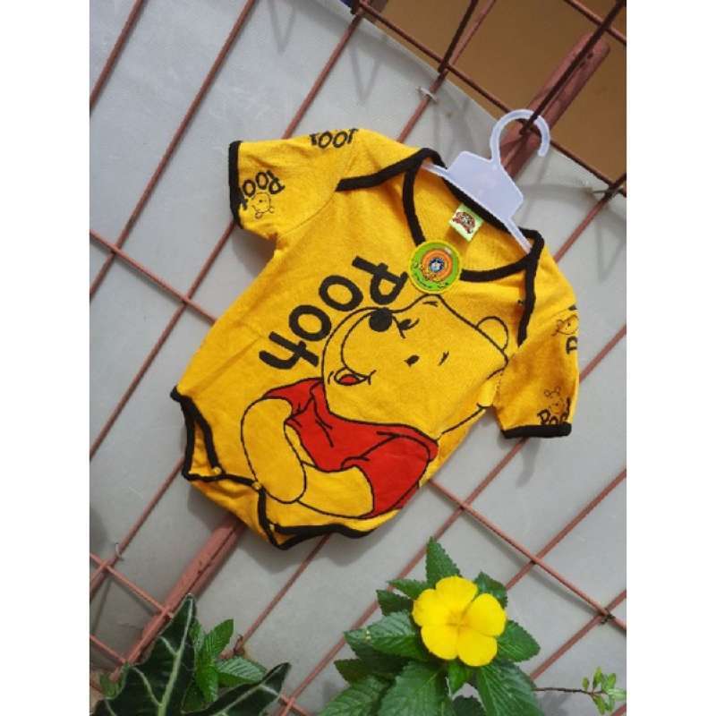 Promo SA jumper bayi unisex WINNIE POOH orange 6 24 bulan baju