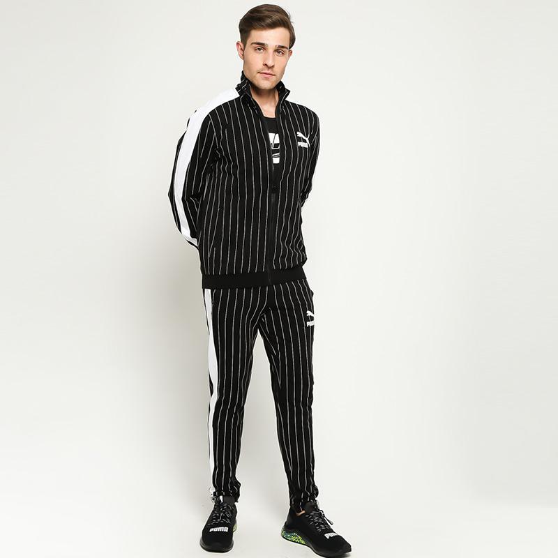 Puma pinstripe tracksuit top