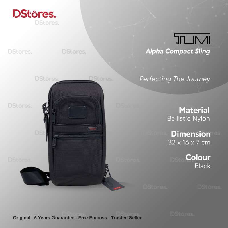 Jual TUMI Alpha Compact Sling di Seller Dstores Men Official Store