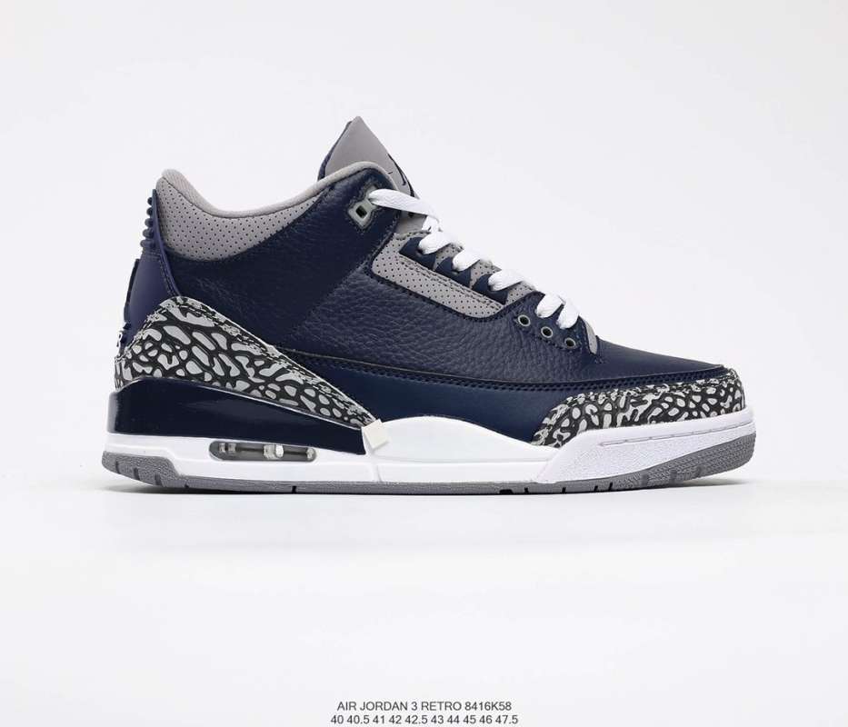 Jual Original 420 men shoes NIKE AIR JORDAN AJ3 UNC blue NIKE AIR JORDAN  AJ3 Joe three retro valor details complete neat as a University of North  Caro di Seller