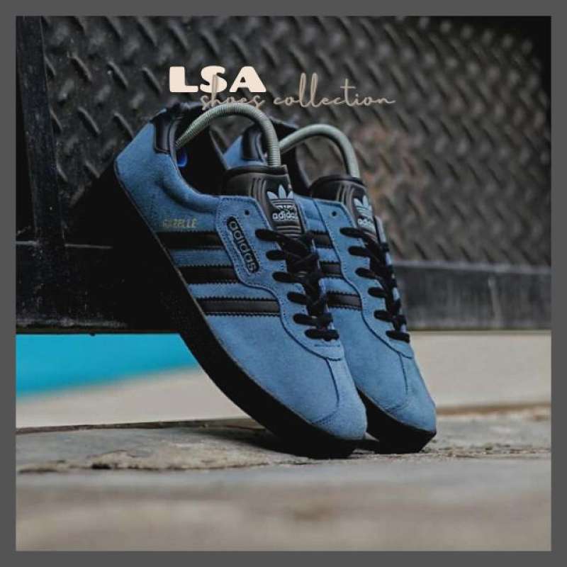 Jual Sepatu Adidas Gazelle Super Blue Sky Original Made In