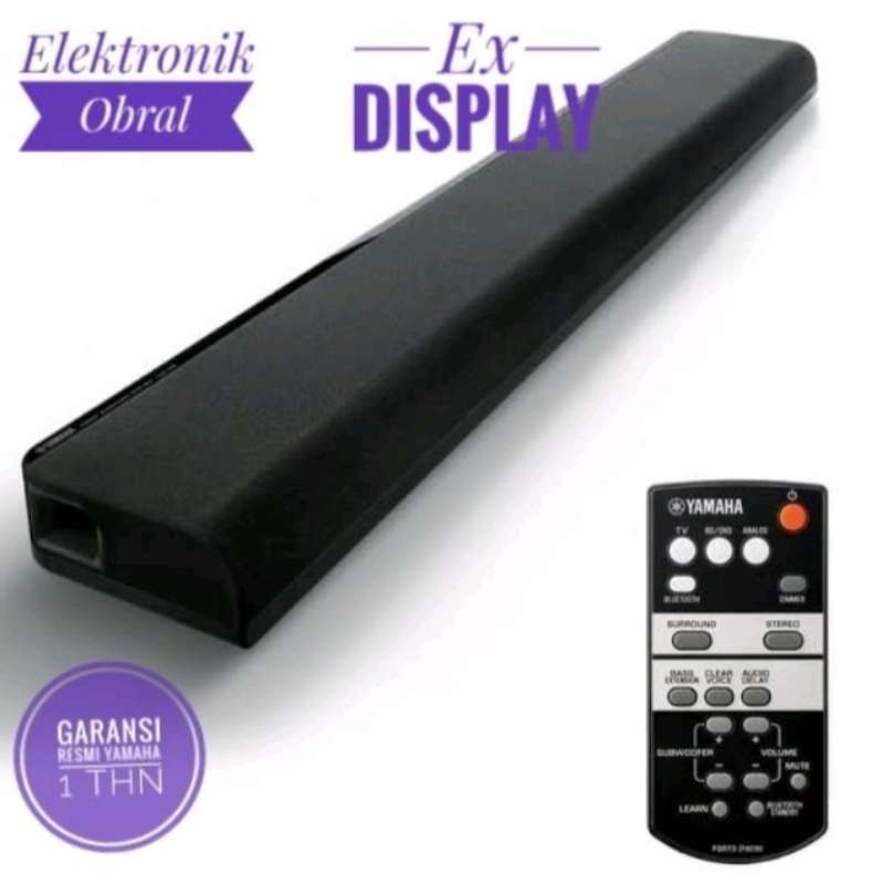 Yamaha yas105 soundbar discount