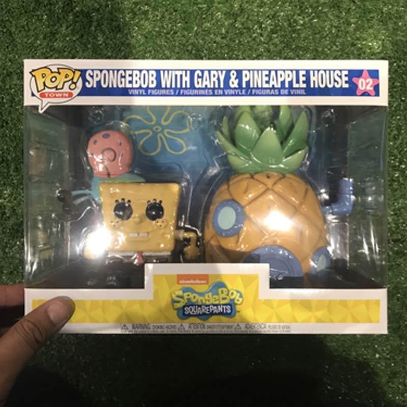 spongebob with gary and pineapple house pop
