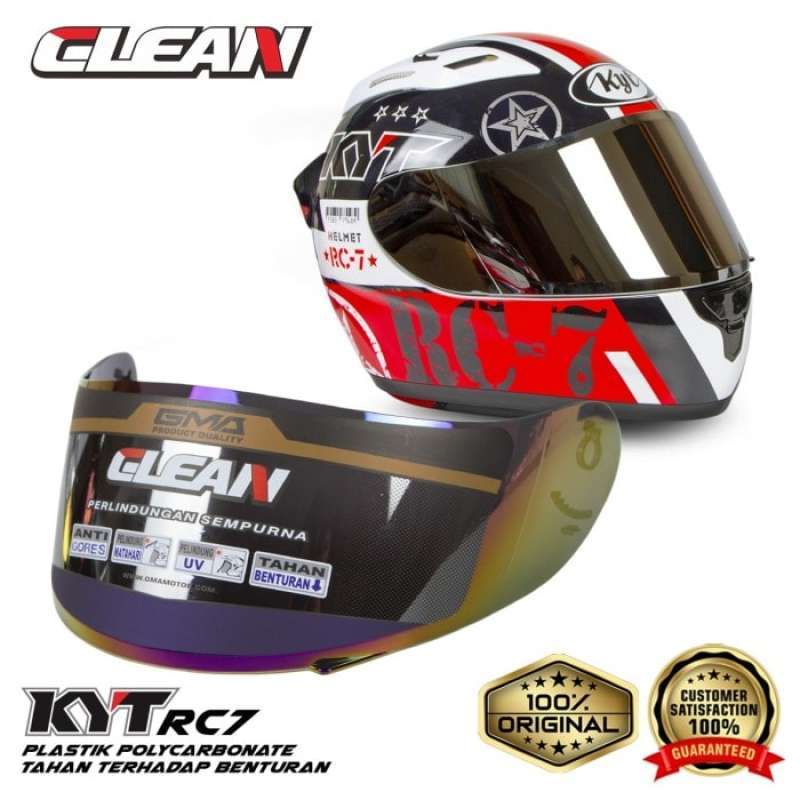 Kaca Helm Visor Helm CLEAN KYT 