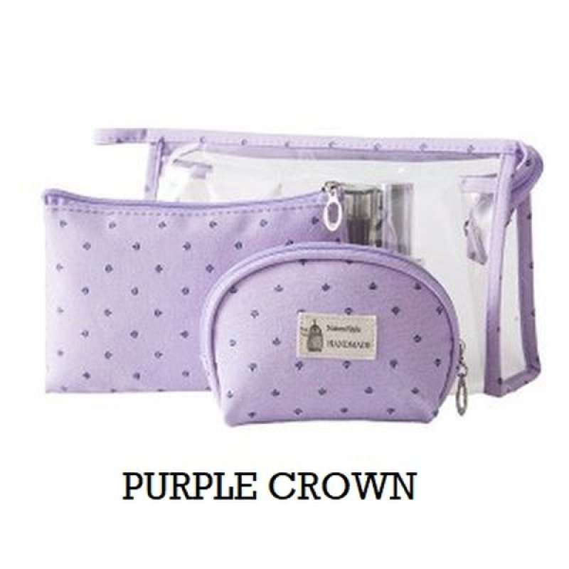 Jual COSMETIC Pouch SET 3 in 1 / Tas 