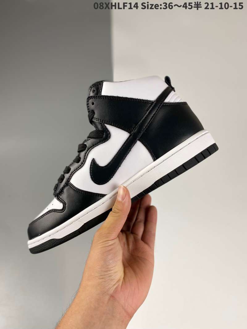Jual NIKE_ORI SB DUNK zoom Dunk High Top black-and-white panda classic  versatile casual sports board shoe is thickened with tongue filling to gre  - 45 di Seller Kang Yadong Shop - | Blibli