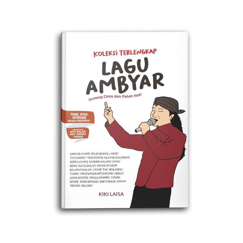 Promo Yanita Buku Musik Koleksi Terlengkap Lagu Ambyar Didi Kempot Partitur Not Balok dan Angka Bisa Dimainkan Dengan Piano, Keyboard Maupun Gitar Diskon 30% di Seller Toko Buku Yanita - Kota Semarang,