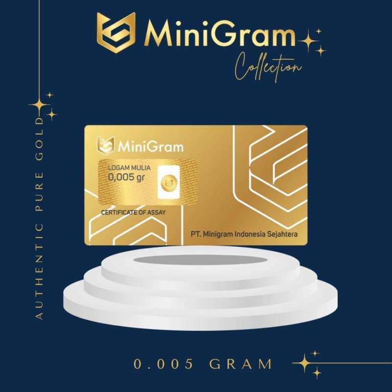 Promo Emas minigram murah 24karat murni di Seller Panda outfit - Kota Bandung, Jawa Barat | Blibli