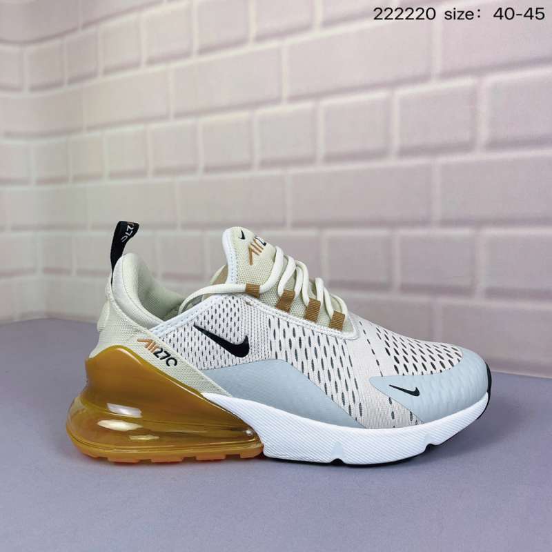Promo 90 NIKE AIR max 270 leather throwback future heel half length high  elastic NIKE AIR cushion casual sports versatile jogging shoe ah8050-005 di  Seller Cai Wu Official Store - Indonesia | Blibli