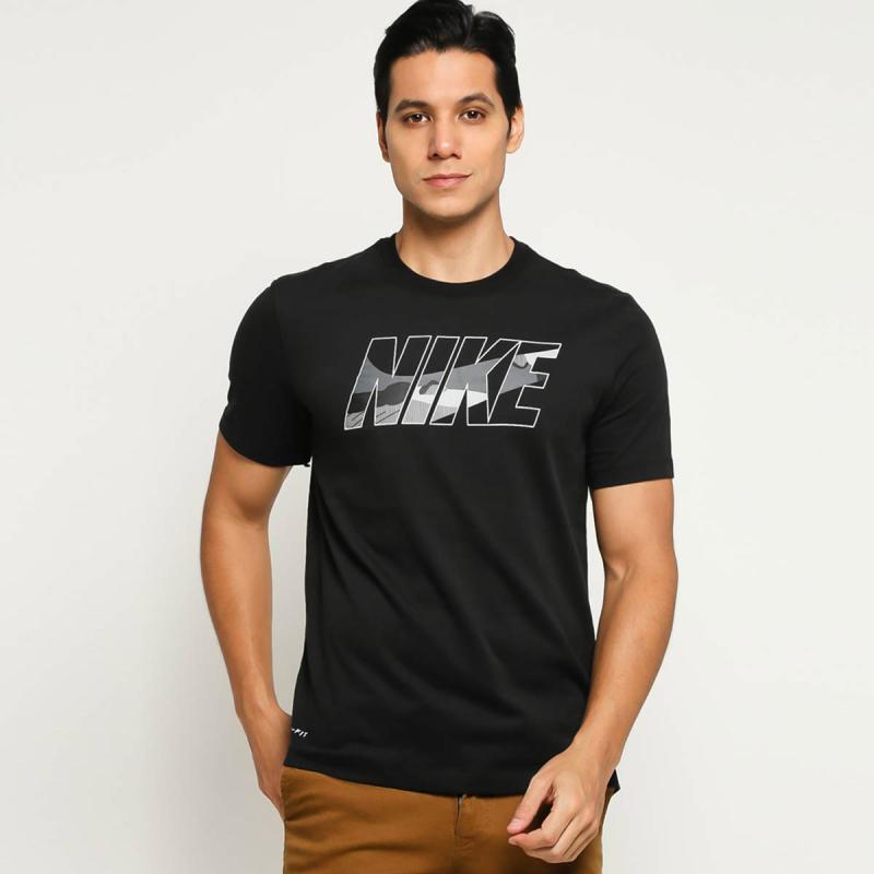 Jual NIKE Men Football Dry Tee Block 