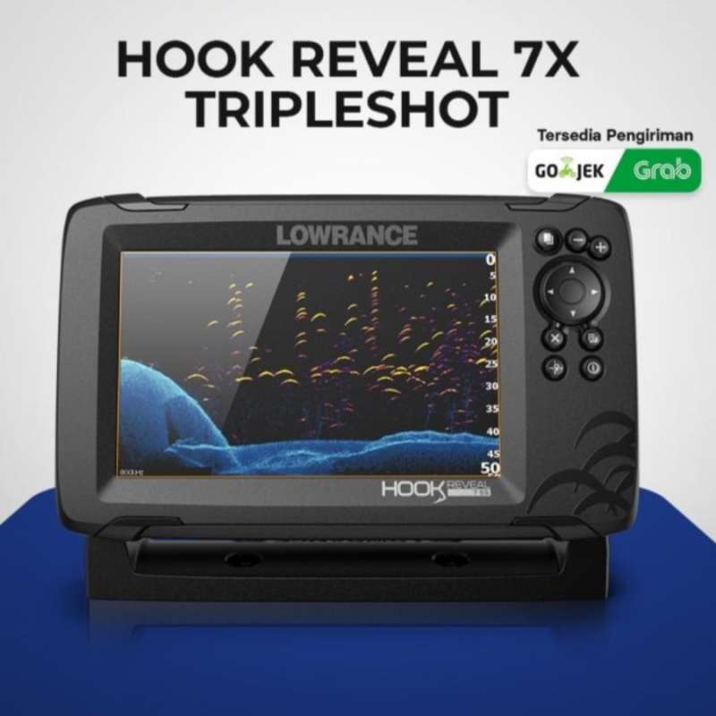 Jual Lowrance Hook Reveal 7x Tripleshot Fish Finder Gps Navigator