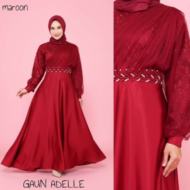Bridesmaid maroon hotsell hijab