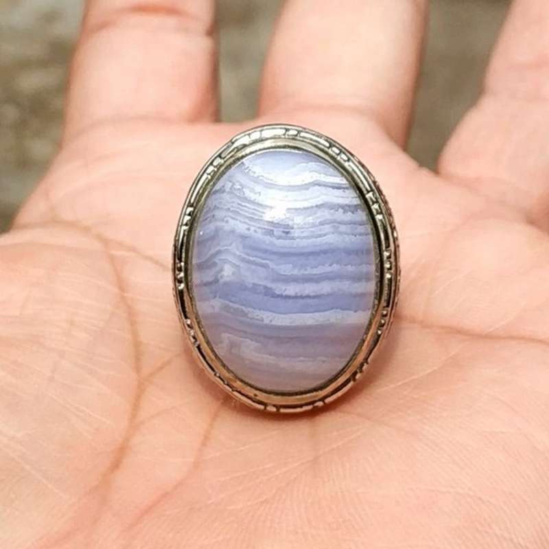 Batu blue clearance lace agate