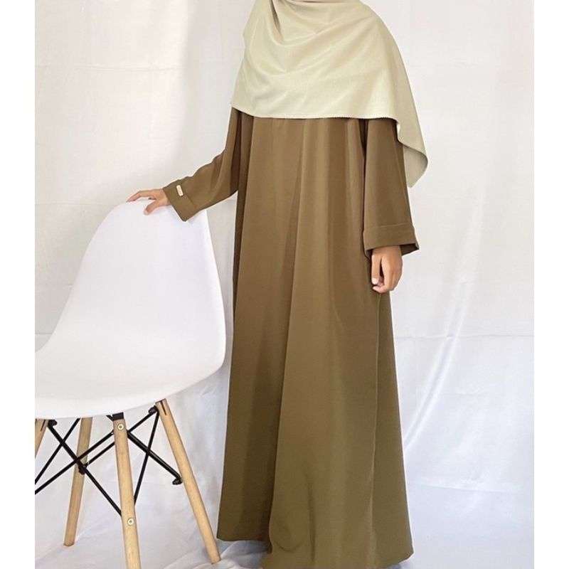 Model abaya polos outlet