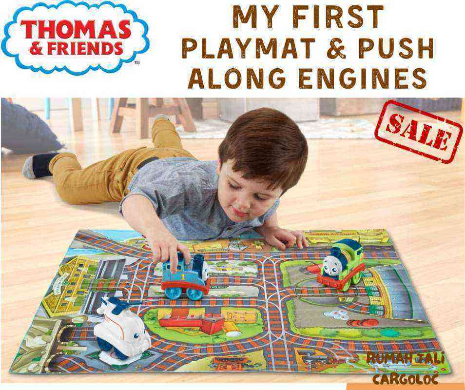 Jual Mainan Motorik Anak THOMAS FRIENDS MY FIRST PLAYMAT PUSH