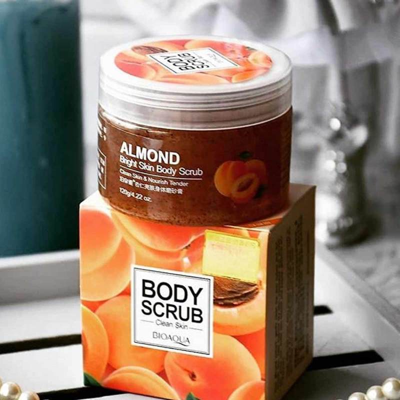 Jual Bioaqua Bright Skin Almond Body Scrub 120 G Online April 2021 Blibli