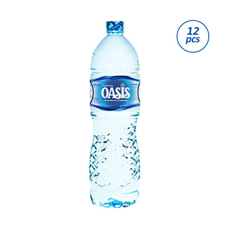 Jual Oasis Air Mineral 1500 Ml 12 Botol Online September 2020 Blibli Com