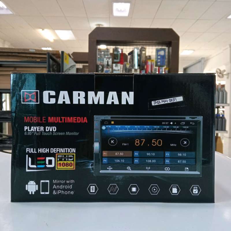Promo Double Din DVD Carman Touch 
