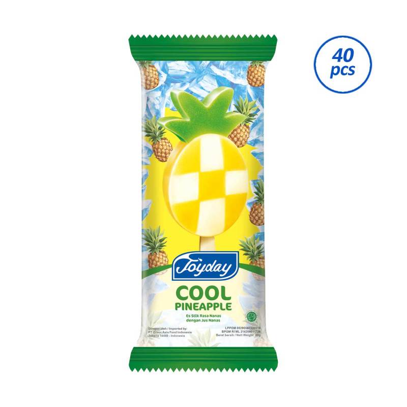 Jual Joyday Ice Cream Cool Pineapple Es Krim 1 Karton 40 Pcs Online Oktober 2020 Blibli Com