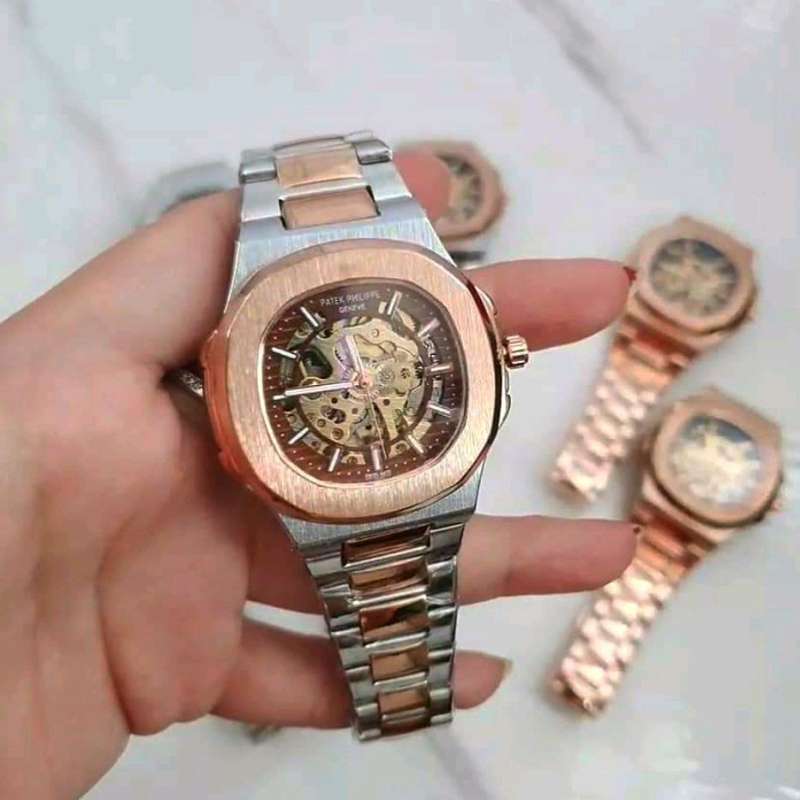 Jual Jam Tangan Automatic Pria Audemars Piquet Nautilus AP55701 Skeleton  Dial Rantai Stainless Steel di Seller Mink1899Store - Indonesia | Blibli