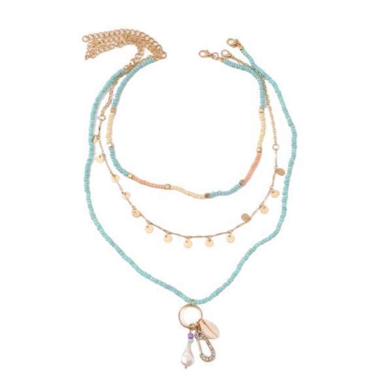 Heart Shell Necklace Chain Women Girls 