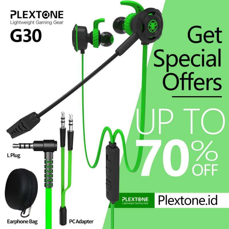 Promo [GARANSI TERMURAH]Earphone Gaming 