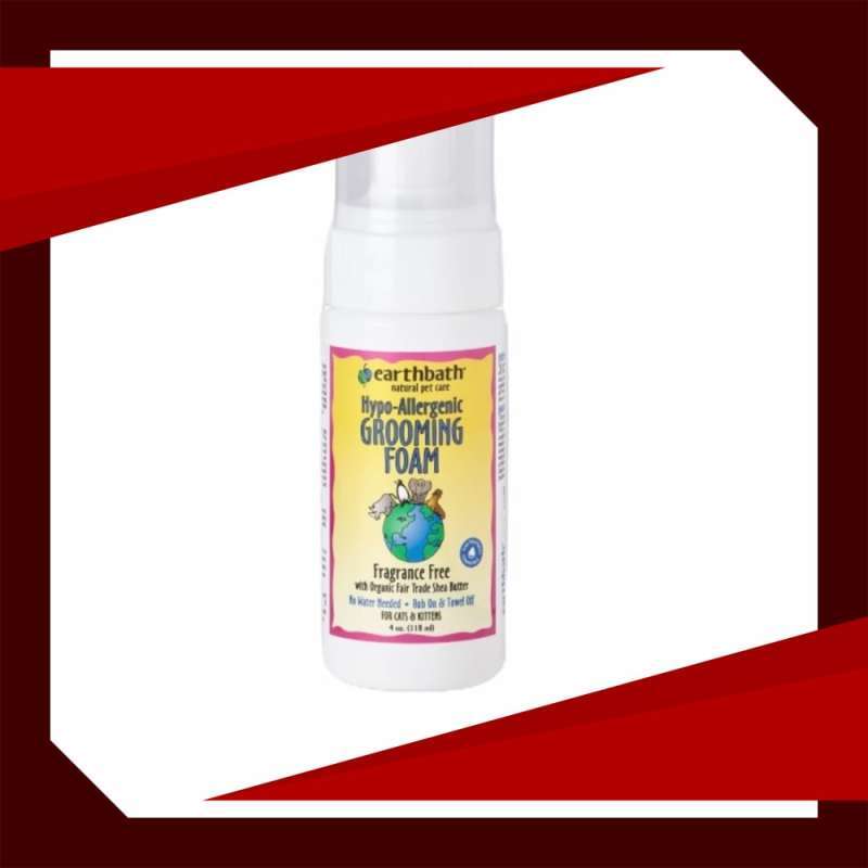 Earthbath grooming store foam for cats