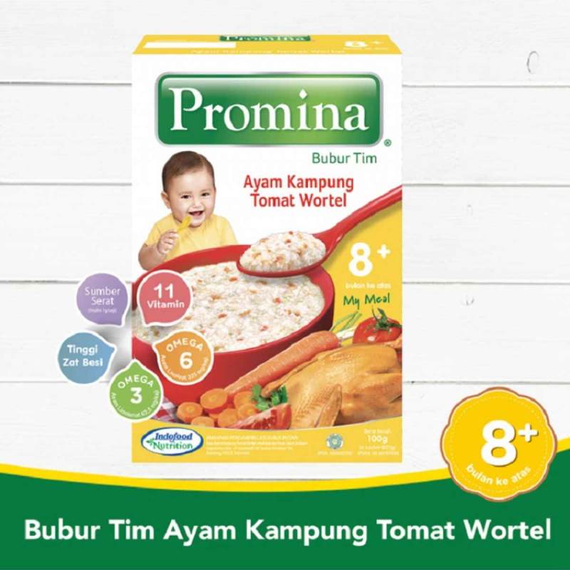 Jual Promina Ayam Kampung Tomat Wotel 8m Tim Bubur Bayi 100 G Online April 2021 Blibli