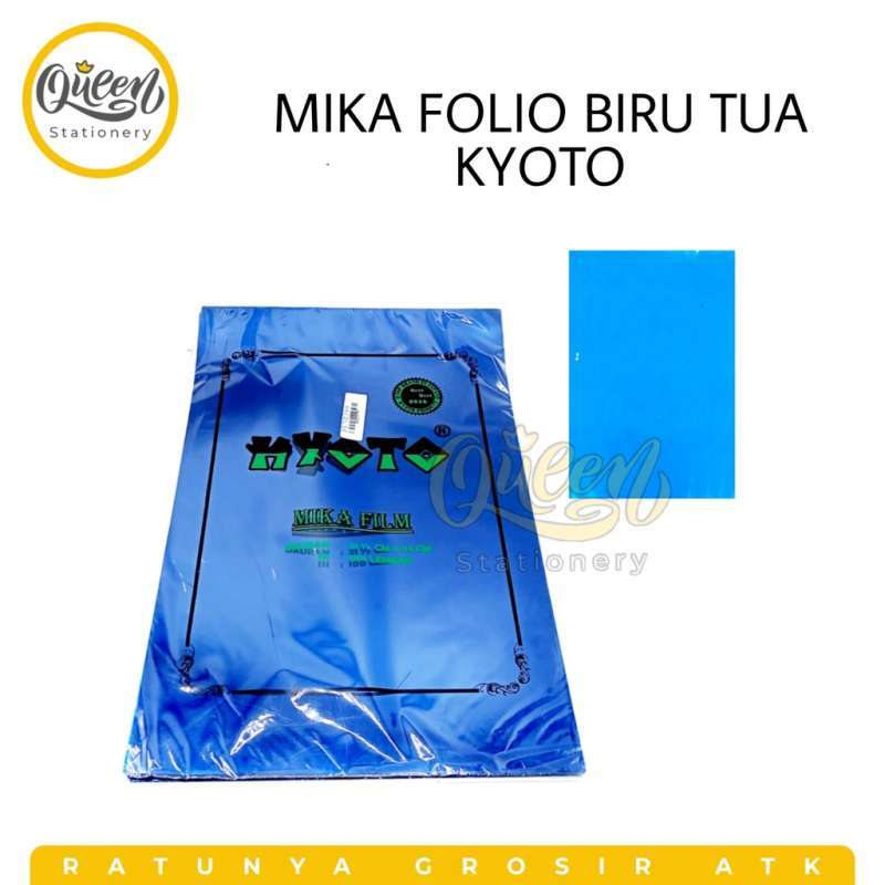 Jual 1 PAK (100 LEMBAR) MIKA FOLIO / MIKA WARNA / MIKA JILID ...