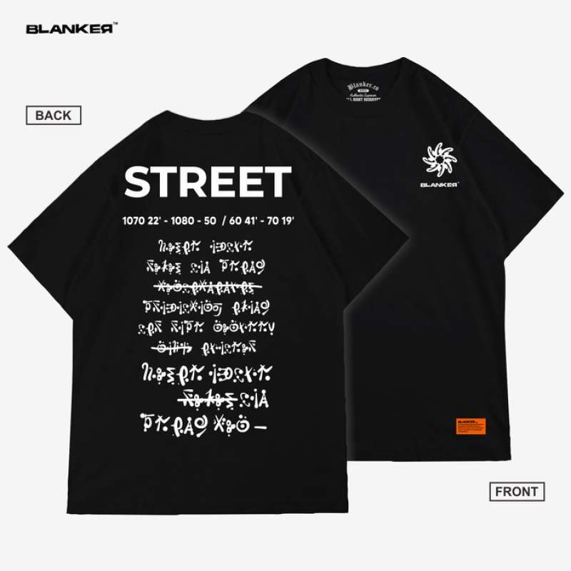 Blanker T-Shirt Kaos Streetwear Edition Street Culture