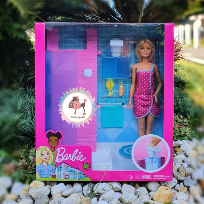 Barbie clearance working shower