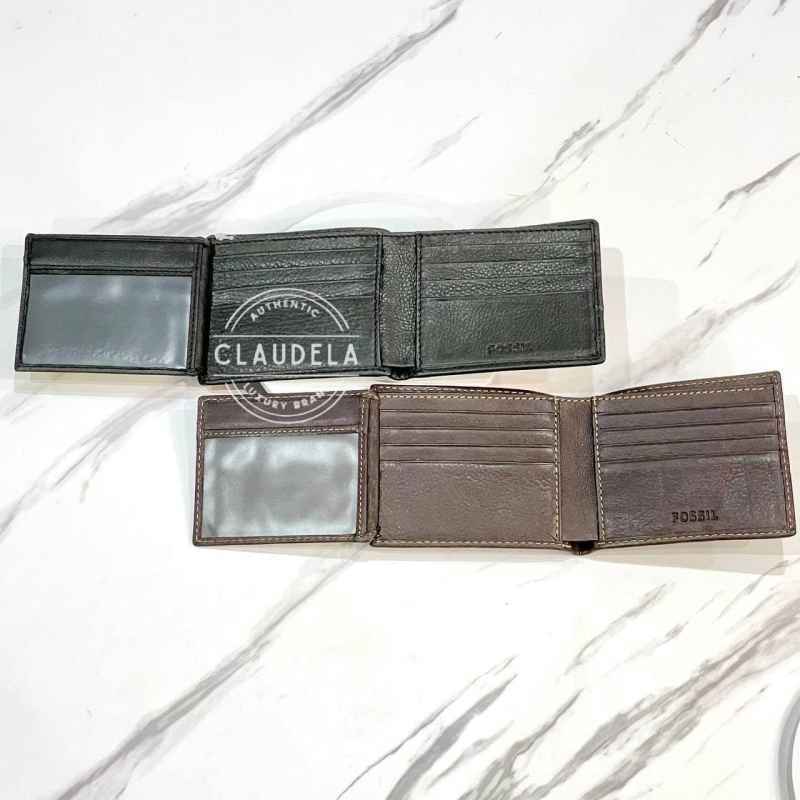 Jual FLASH SALE FOSSIL Lufkin Traveler Men Bifold Wallet in ...