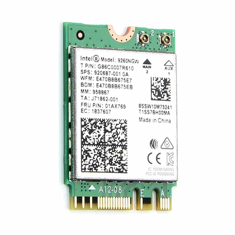 Jual Eds 1 73gbps Wireless Wifi Network Card For Intel 9260 Ac 2 4g 5ghz Ngff 802 11ac Wi Fi Bluetooth 5 0 For Laptop Windows 10 Online November 2020 Blibli